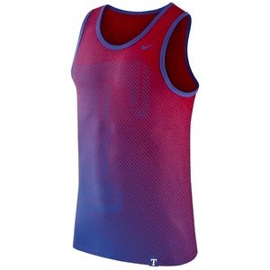 NWT Men Texas Rangers Nike Tank